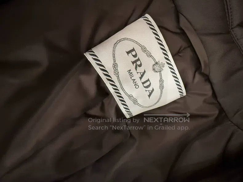 Prada Prada Size50 Waistband lapel breasted suit jacket down jack Size XL / US 12-14 / IT 48-50 - 6 Thumbnail