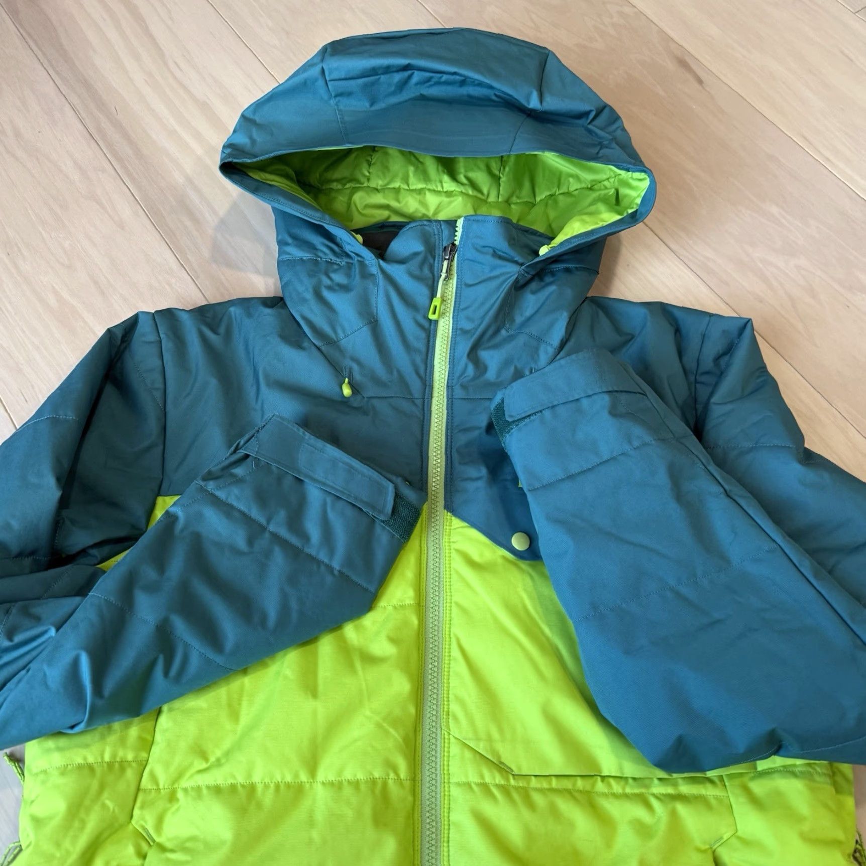 Patagonia VINTAGE Patagonia Rubicon Jacket XS Green Hooded Full Zip Parka Recco Winter Outerwear Size US XS / EU 42 / 0 - 4 Thumbnail