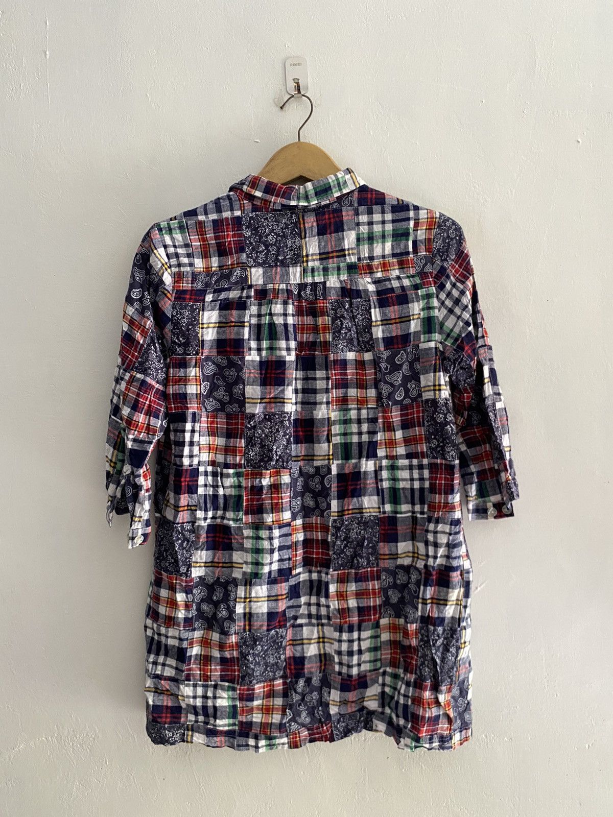 Designer × Japanese Brand × RRL Ralph Lauren Classic patchwork paisley shirt Size US M / EU 48-50 / 2 - 2 Thumbnail