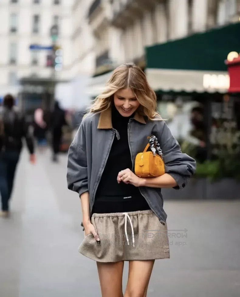 Miu Miu Miu Miu 38 Tweed fluffy skirt Size 37" - 7 Thumbnail