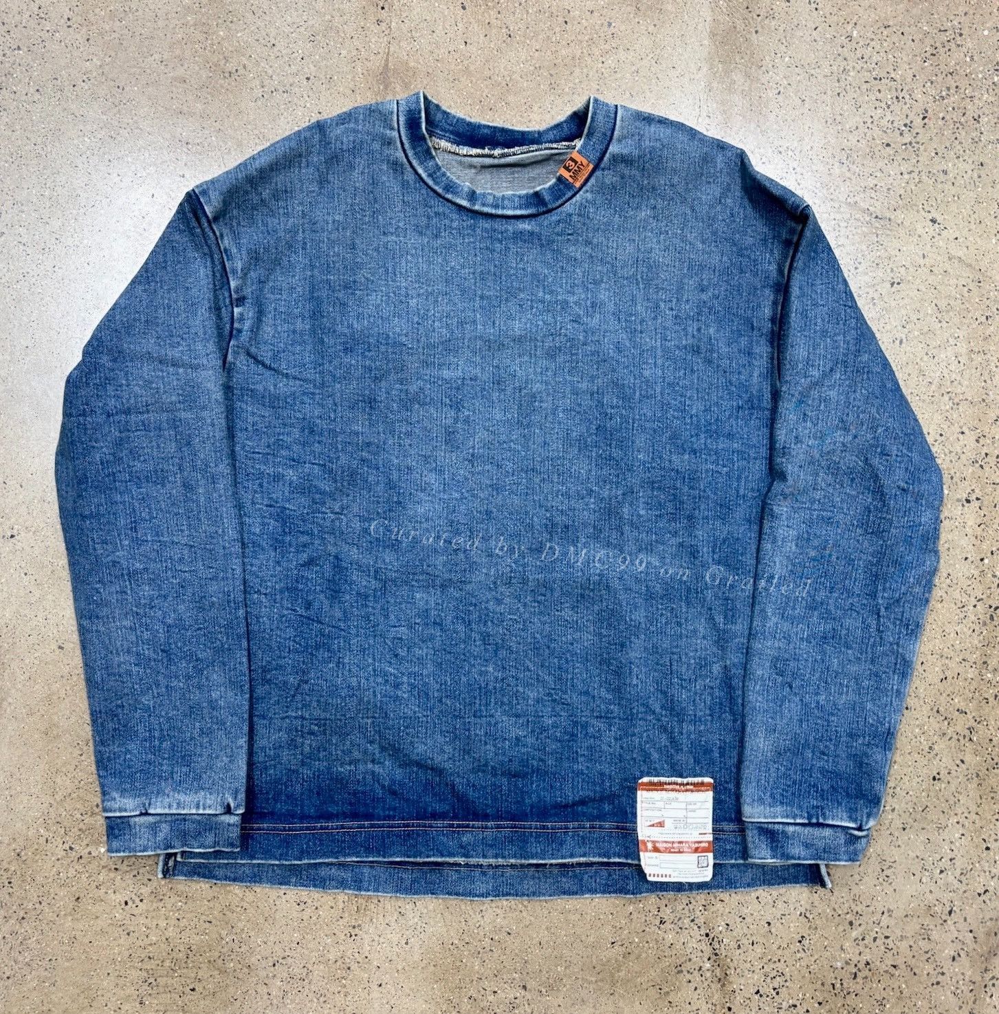 Maison MIHARA YASUHIRO Maison Mihara Yasuhiro Indigo Washed Hoodie Jacket Size US S / EU 44-46 / 1 - 1 Thumbnail