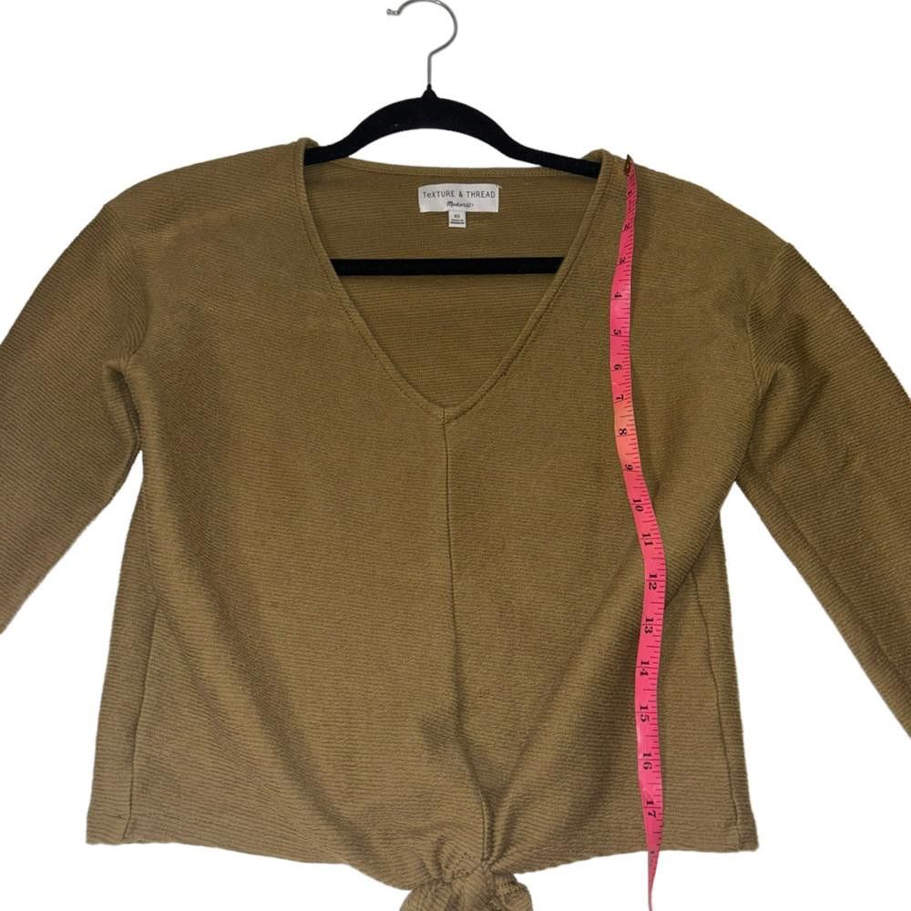 Madewell Madewell l Texture & Thread Front Tie Top XS Size XS / US 0-2 / IT 36-38 - 4 Thumbnail