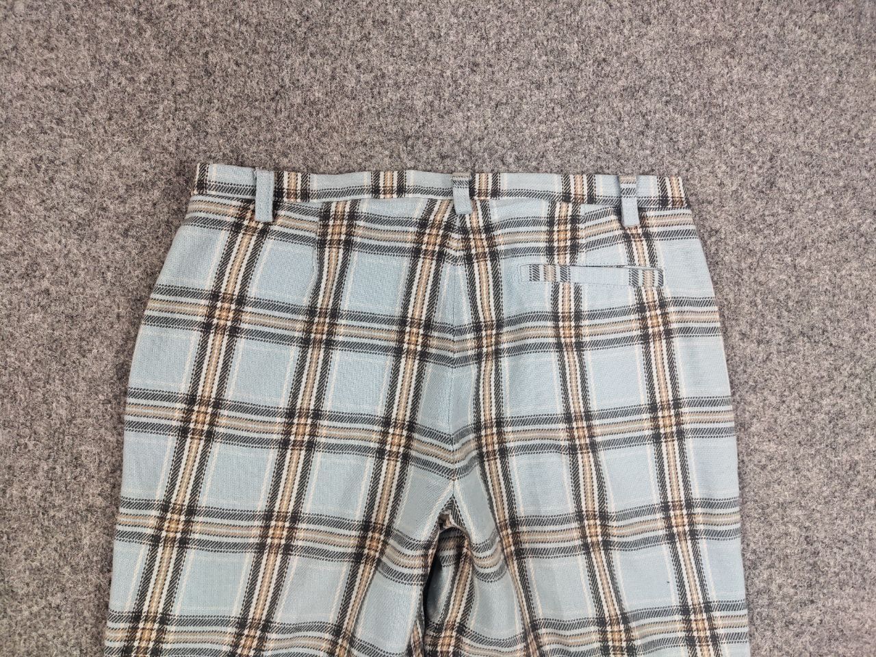 Katharine Hamnett London Vintage Katharine Hamnett Blue Wool Blend Trouser Pants Size 32" / US 10 / IT 46 - 10 Thumbnail