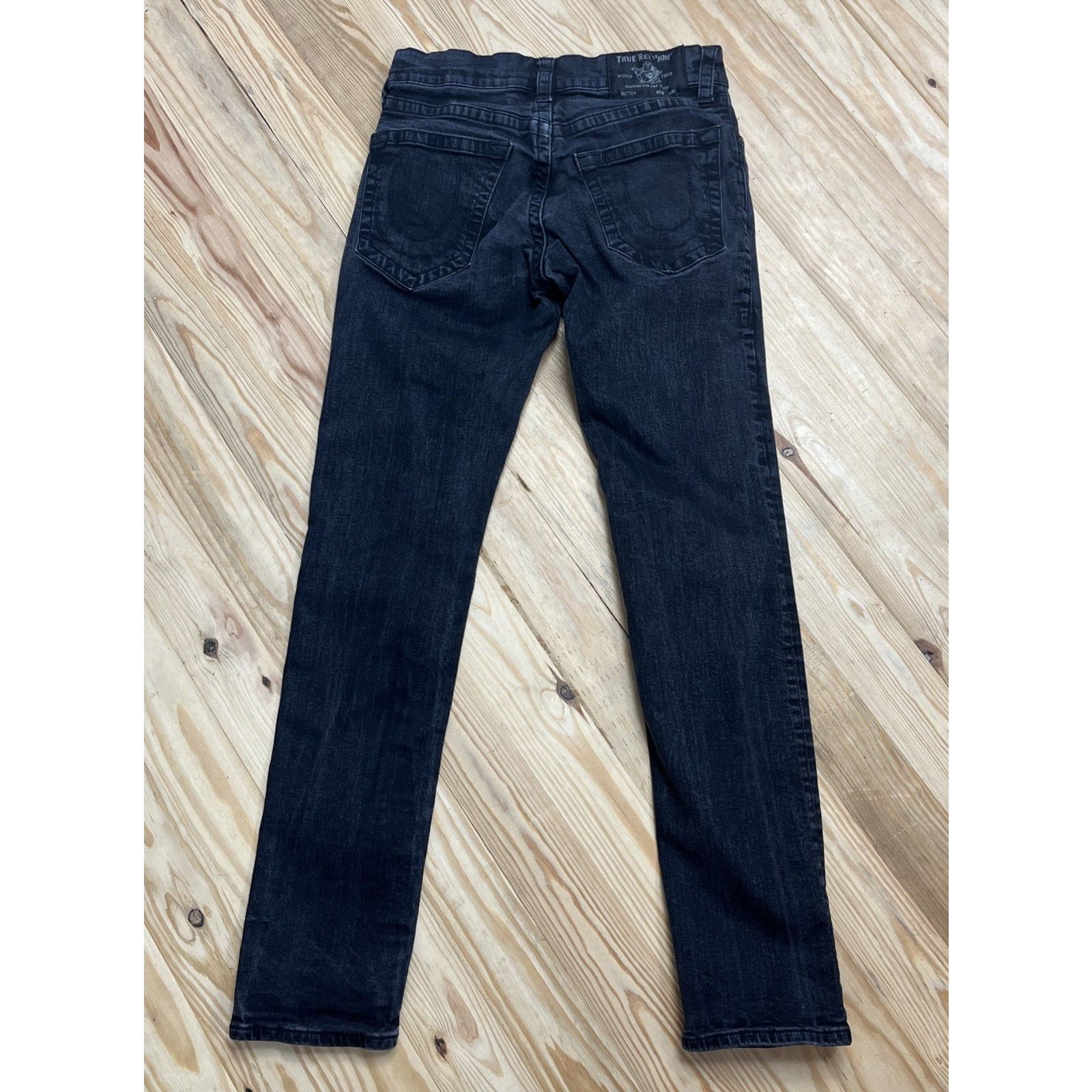 True Religion True Religion Slim Jeans Stretch Mens Size 31x32 Black Size US 31 - 1 Thumbnail