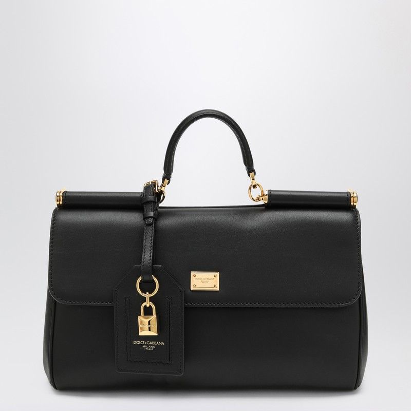 Dolce & Gabbana Dolce&Gabbana Handbag My Sicily In Black Leather Size ONE SIZE - 1 Thumbnail