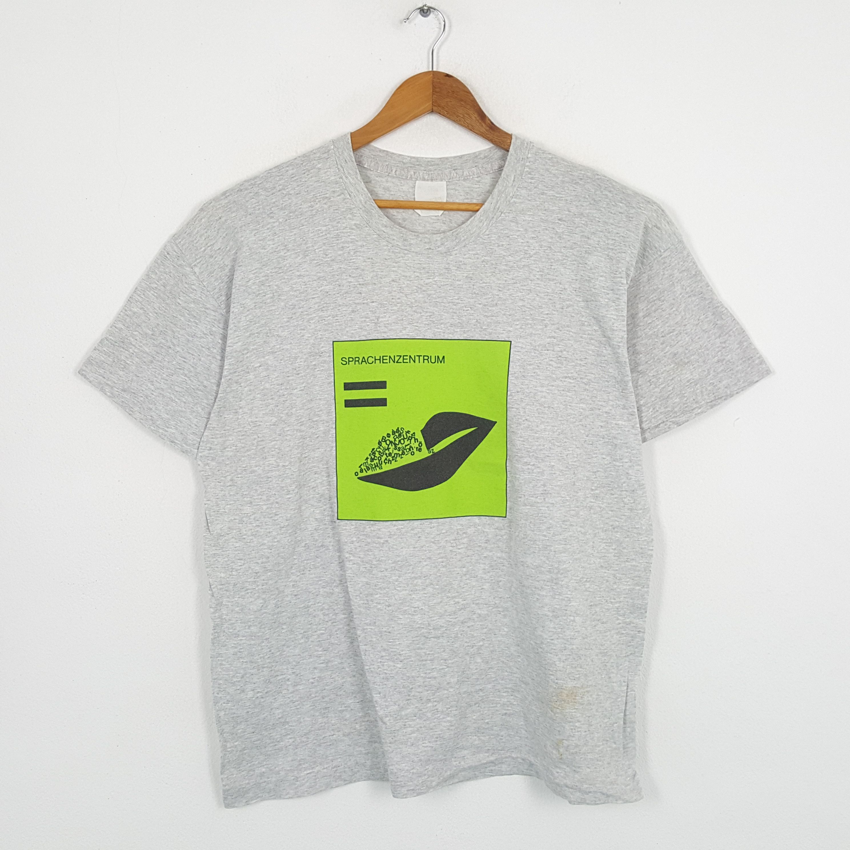 Vintage SPRACHENZENTRUM Promotion Streetwear T-Shirts