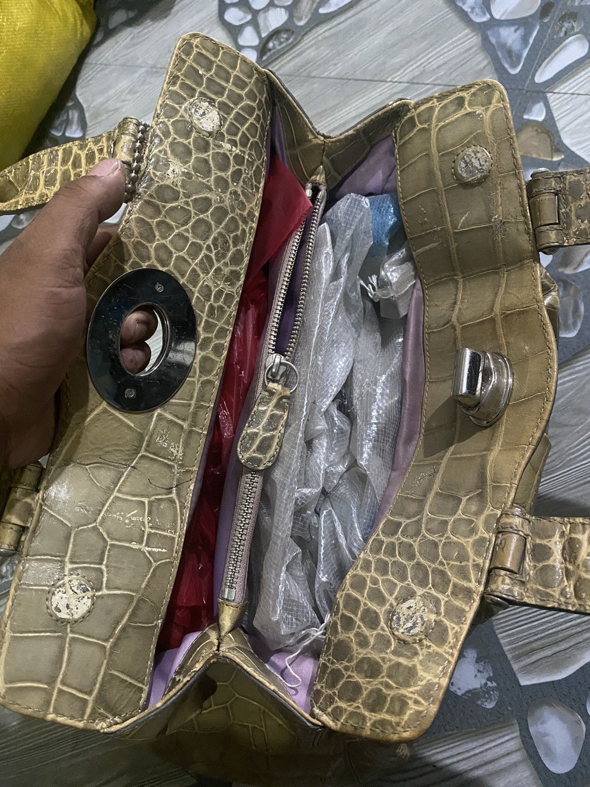 Coach Vintage coach Crocodile skin Size ONE SIZE - 10 Thumbnail