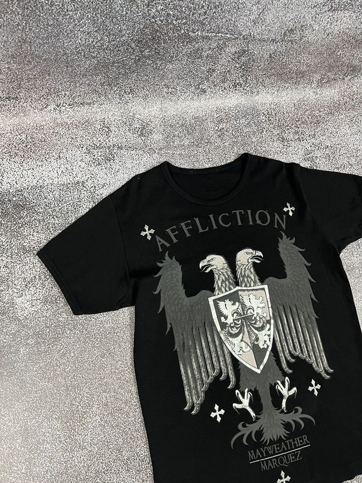 Affliction × Vintage Affliction Floyd Mayweather vs Marquez tshirt vintage y2k Size US M / EU 48-50 / 2 - 3 Thumbnail