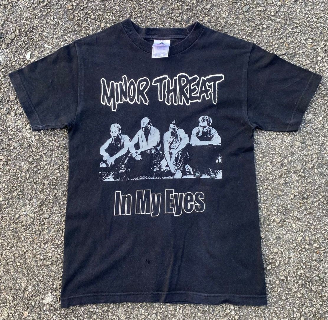 Band Tees Vintage Minor Threat In Your Eyes Punk Band Tshirt Size US S / EU 44-46 / 1 - 1 Thumbnail