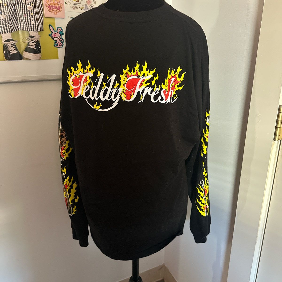 Teddy Fresh teddy fresh all over flame long sleeve (M) Size US M / EU 48-50 / 2 - 3 Thumbnail