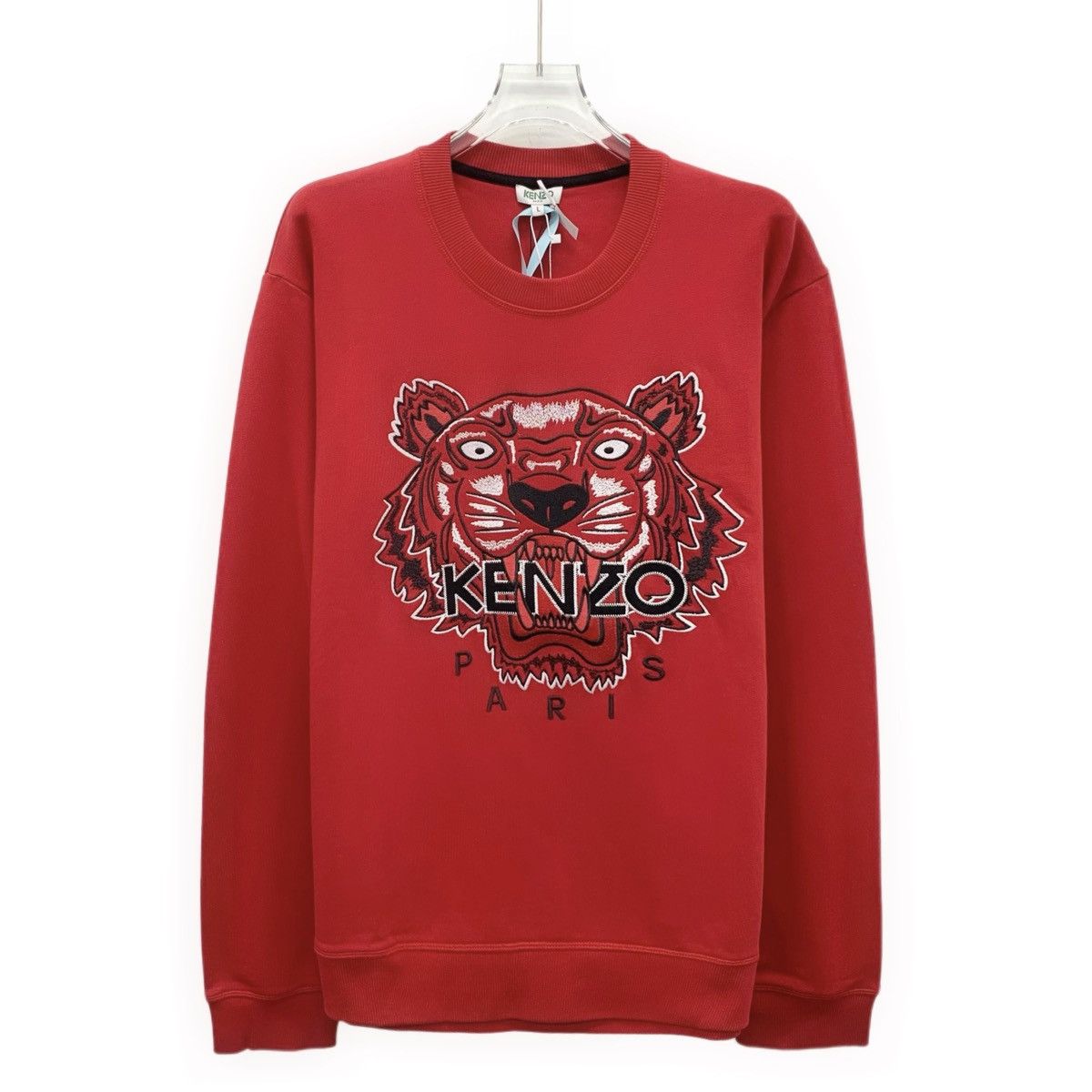Kenzo Kenzo Tiger Head Embroidered Long Sleeve Sweatshirt K26WX Size US L / EU 52-54 / 3 - 1 Thumbnail