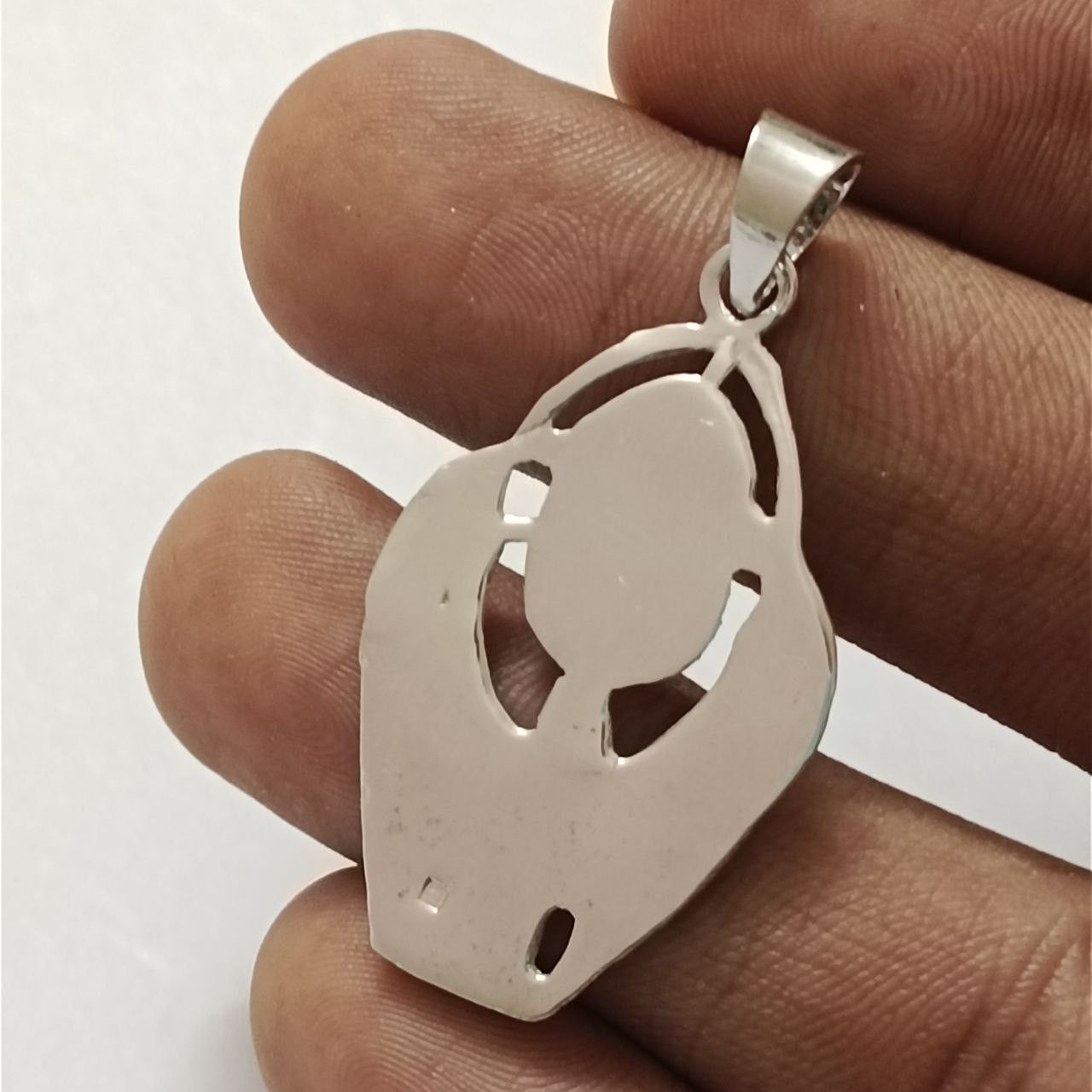 Sterling Silver Sterling silver 925 pendant with Egyptian scarab beetle Size ONE SIZE - 6 Thumbnail