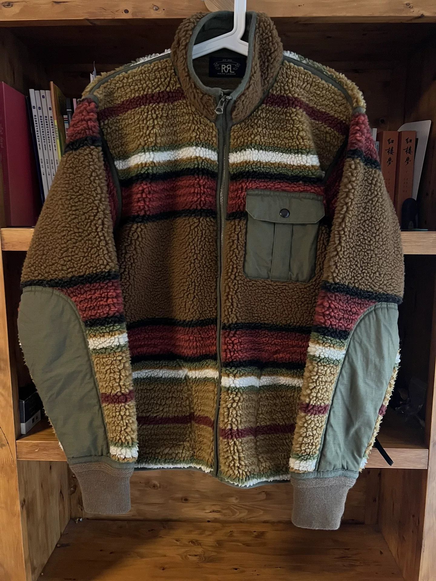 RRL Ralph Lauren vintage rrl fleece jacket with retro pattern Size US M / EU 48-50 / 2 - 1 Thumbnail