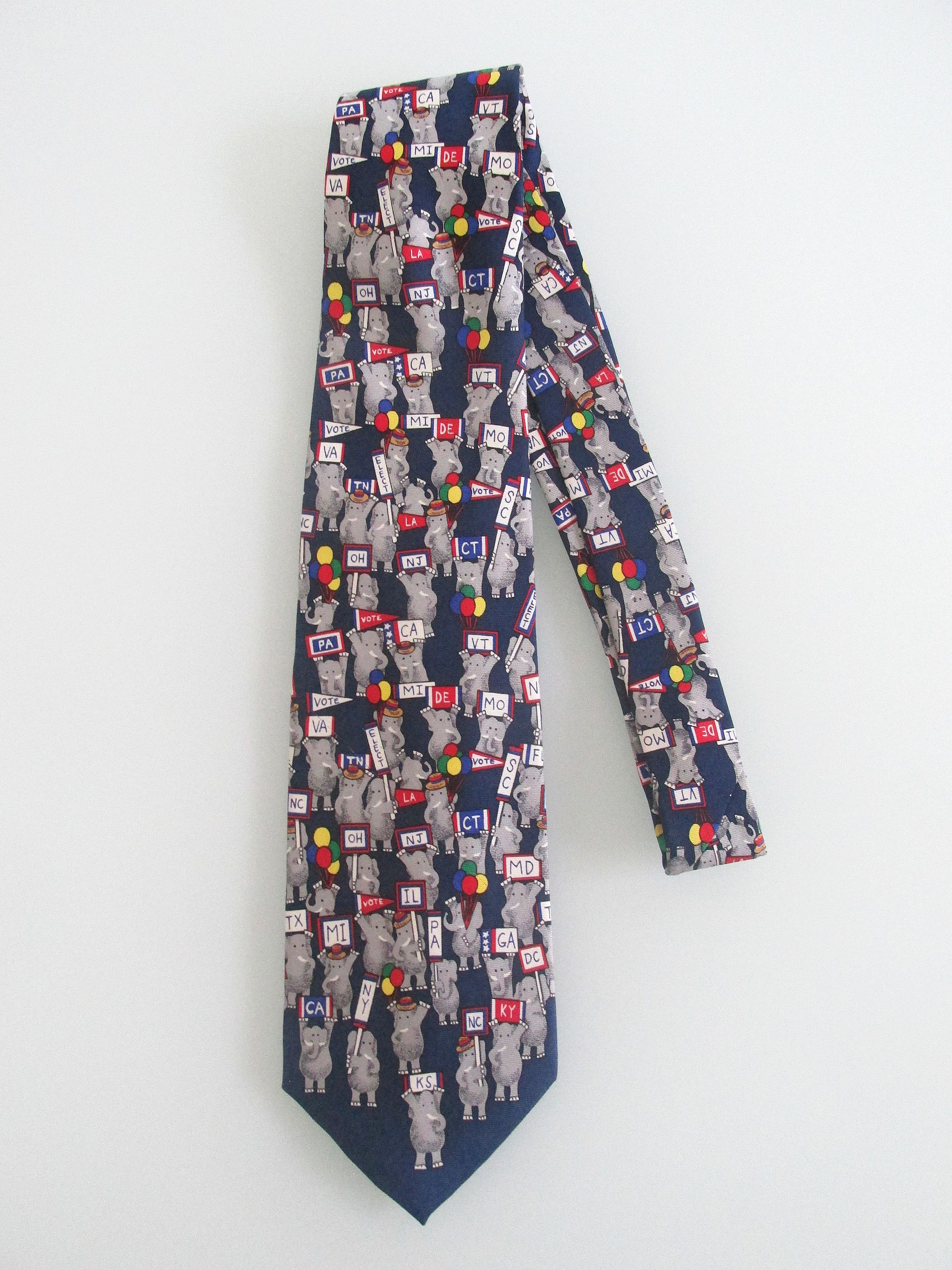 Other Alynn (NWOT) Republican Party Men's Silk Tie Size ONE SIZE - 1 Thumbnail