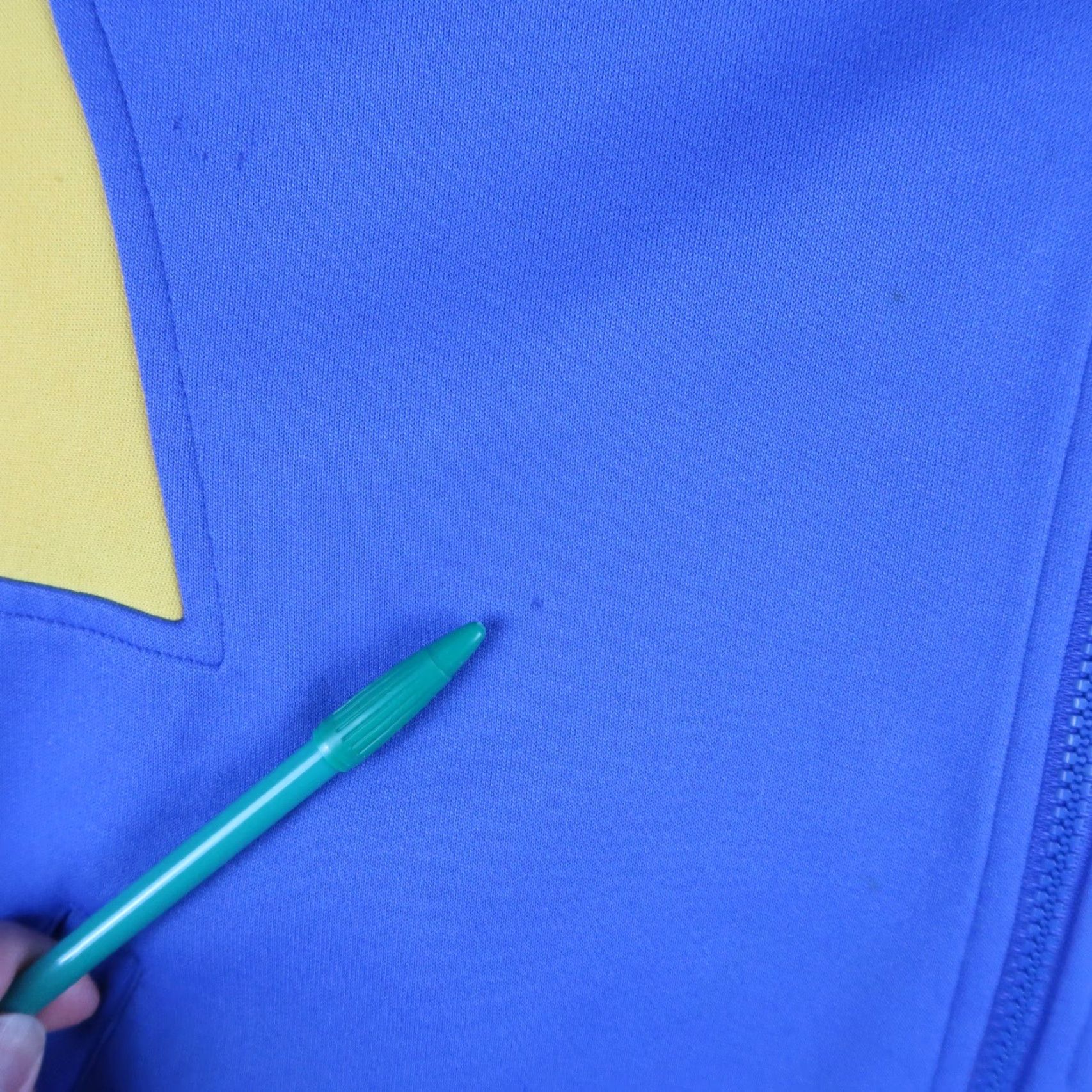 Li-Ning VINTAGE Li-Ning Track Jacket Mens L Blue Yellow Zip Sport Basketball Size US L / EU 52-54 / 3 - 7 Thumbnail