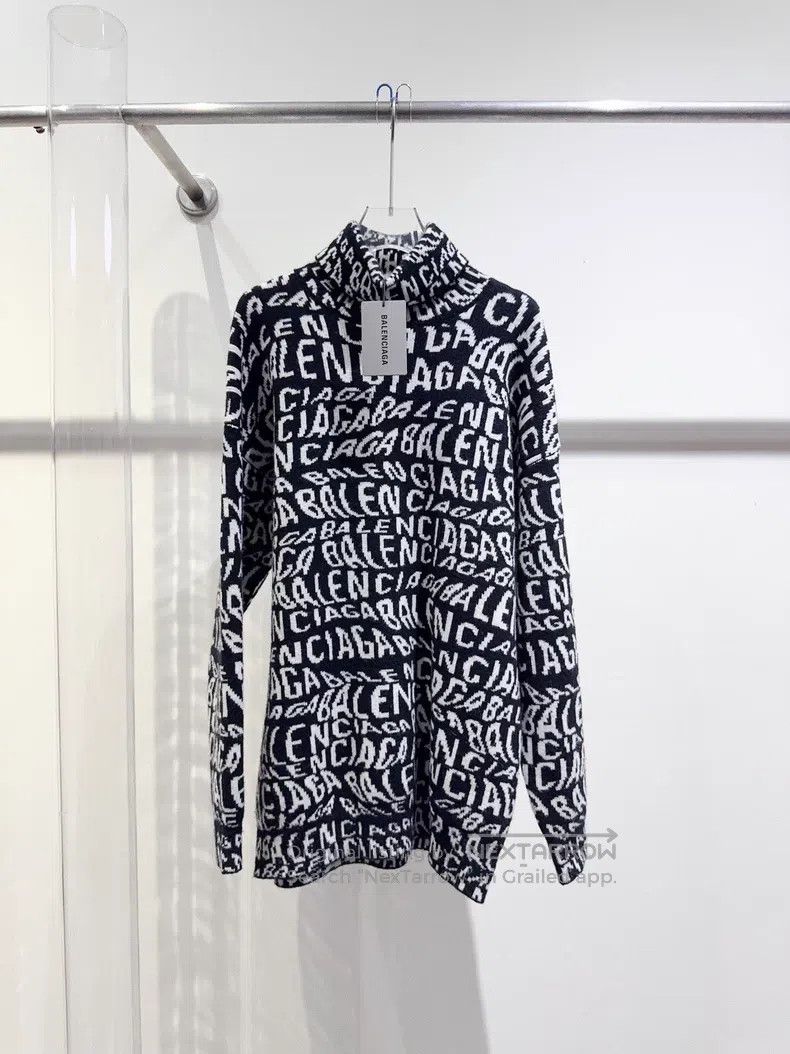 Balenciaga Balenciaga Logo sweater Size US L / EU 52-54 / 3 - 1 Thumbnail