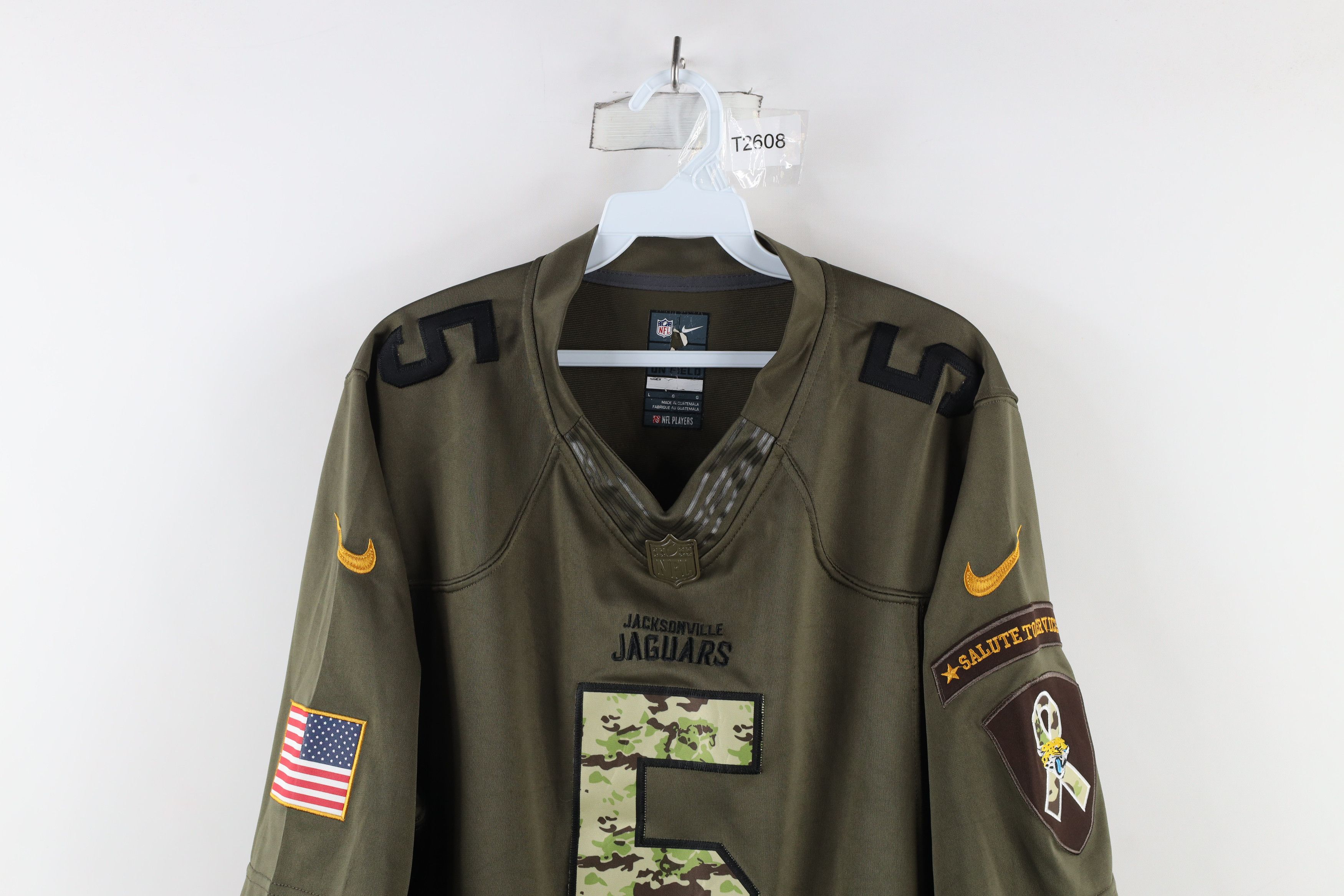 Nike × Vintage Nike Blake Bortles Jacksonville Jaguars Football Jersey Size US L / EU 52-54 / 3 - 2 Thumbnail