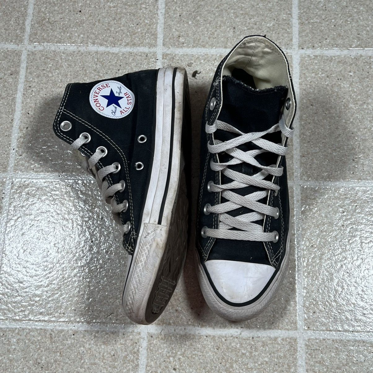 Converse Converse Chuck Taylor All Star Hi Canvas Sneaker Black Sz 5 Size US 7 / IT 37 - 3 Thumbnail