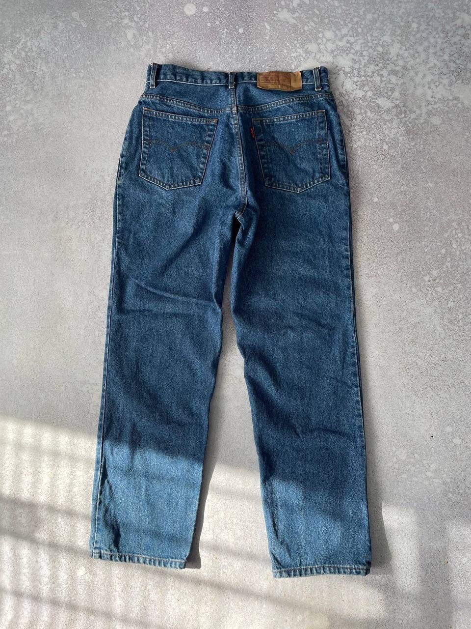 Levi's × Levi's Vintage Clothing Vintage 90s Levi’s 501 Blue Denim Baggy Pants Made In USA Size US 34 / EU 50 - 4 Thumbnail