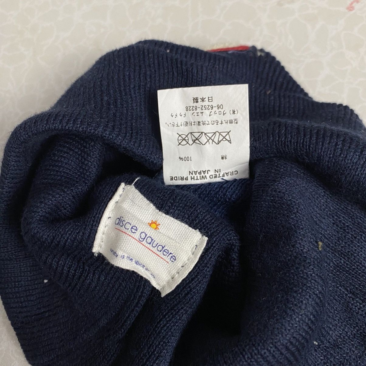 Japanese Brand × Vintage 2000s y2k N towel logo by discs gaudere Japan beanie hats Size ONE SIZE - 6 Thumbnail