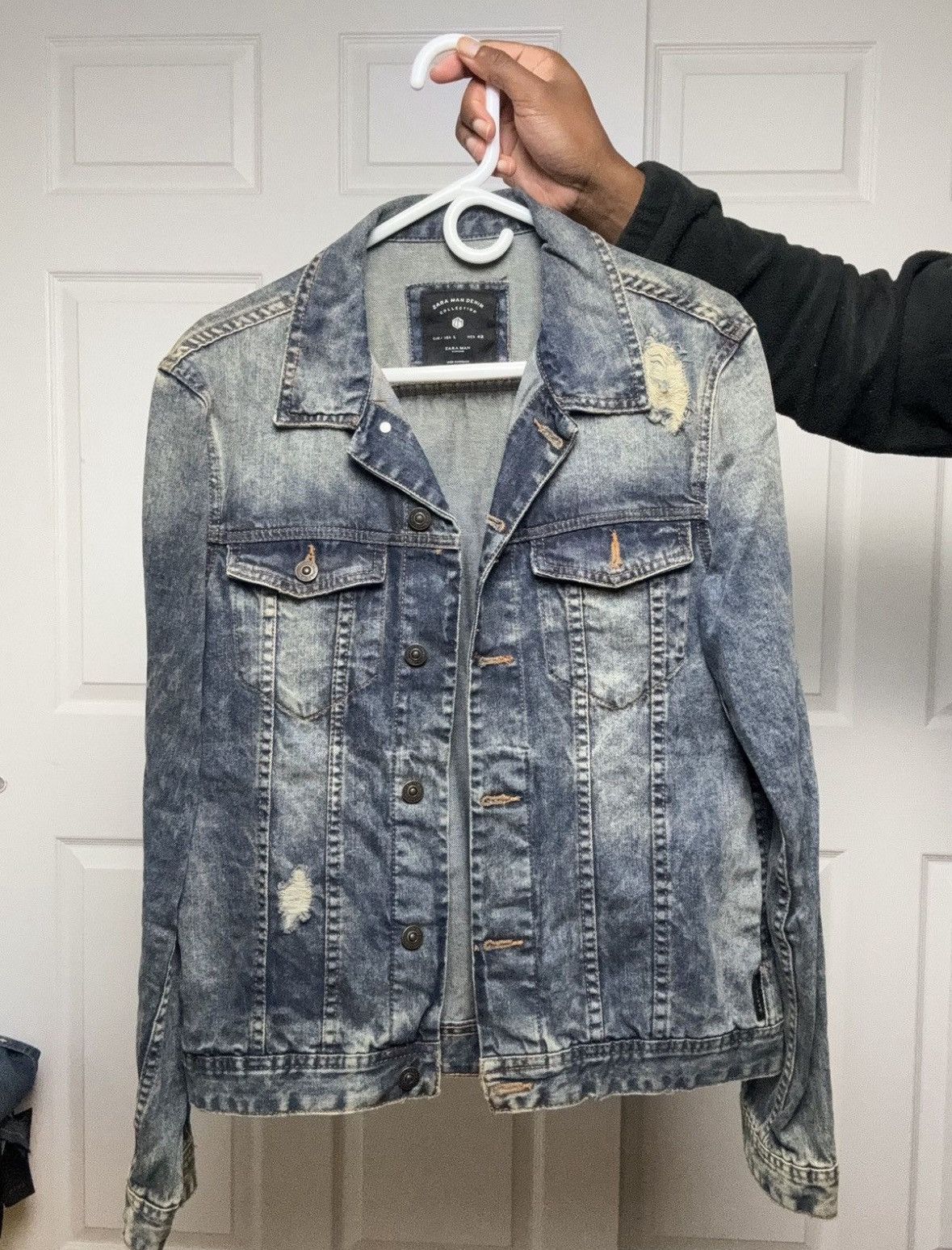 Zara Zara Denim Jacket Size US M / EU 48-50 / 2 - 1 Thumbnail