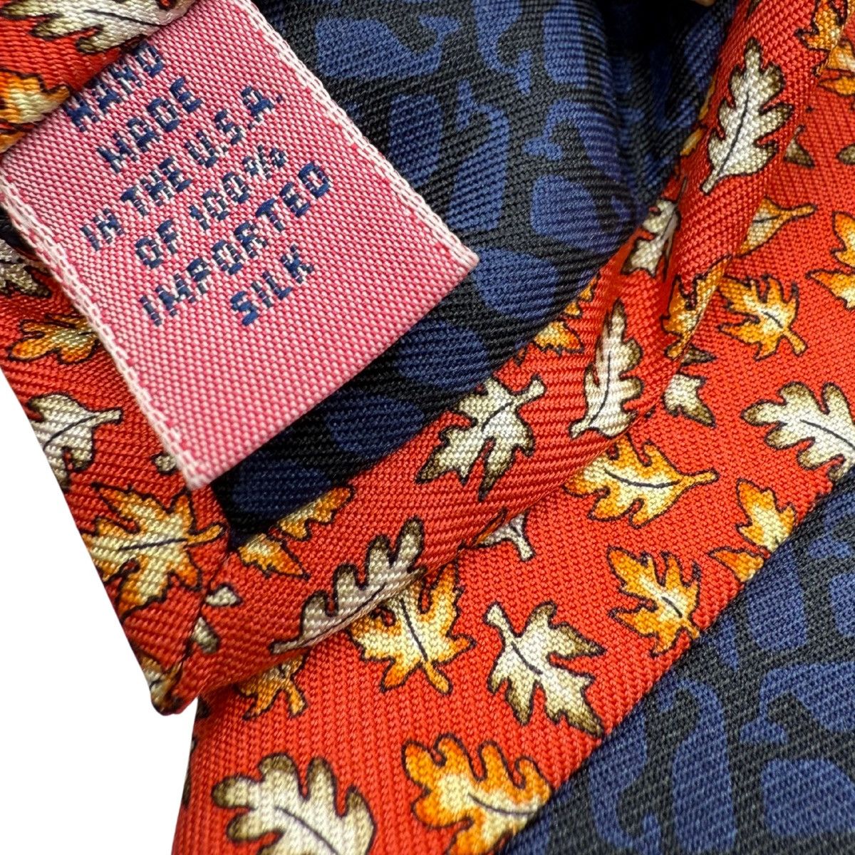 Vineyard Vines Vineyard Vines Silk Tie, Red, Handmade in USA Size ONE SIZE - 6 Thumbnail