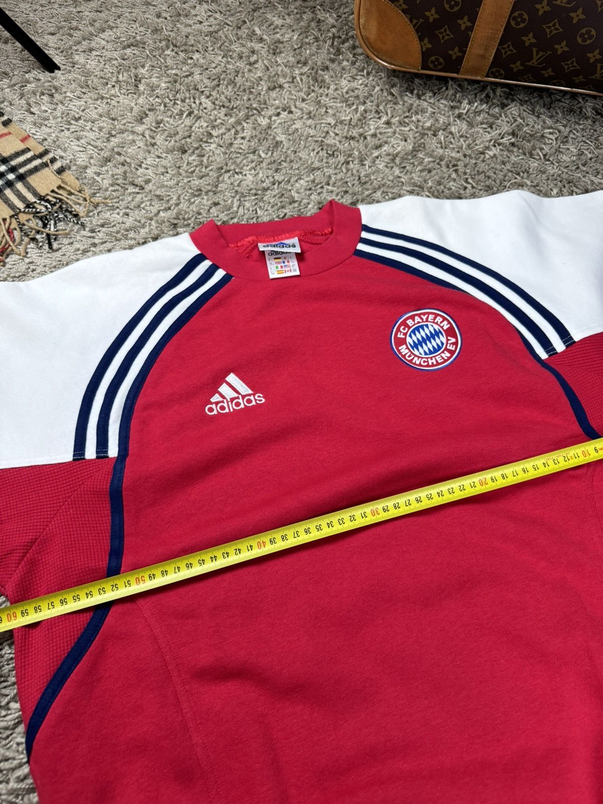 Adidas × Vintage Vintage sweatshirt and trousers Adidas Bayern original item Size US L / EU 52-54 / 3 - 4 Thumbnail