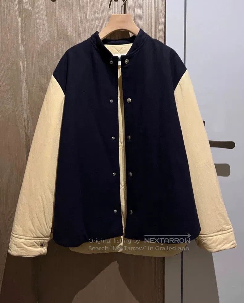 Jil Sander Jil Sander size 44 Men's wool color-block padded jacket Size US S / EU 44-46 / 1 - 1 Thumbnail