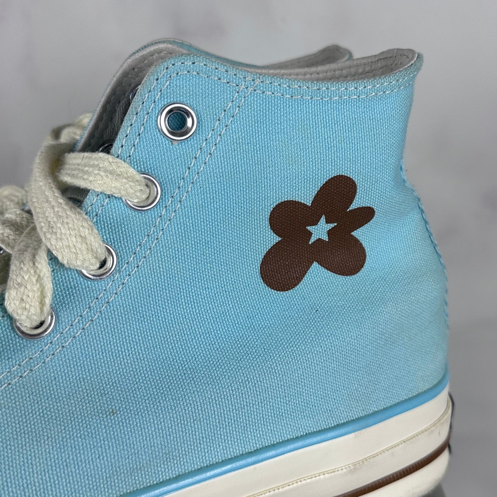 Converse × Golf le Fleur Golf le Fleur Chuck 70 High Gulf Stream Blue Size US 10 / EU 43 - 4 Thumbnail