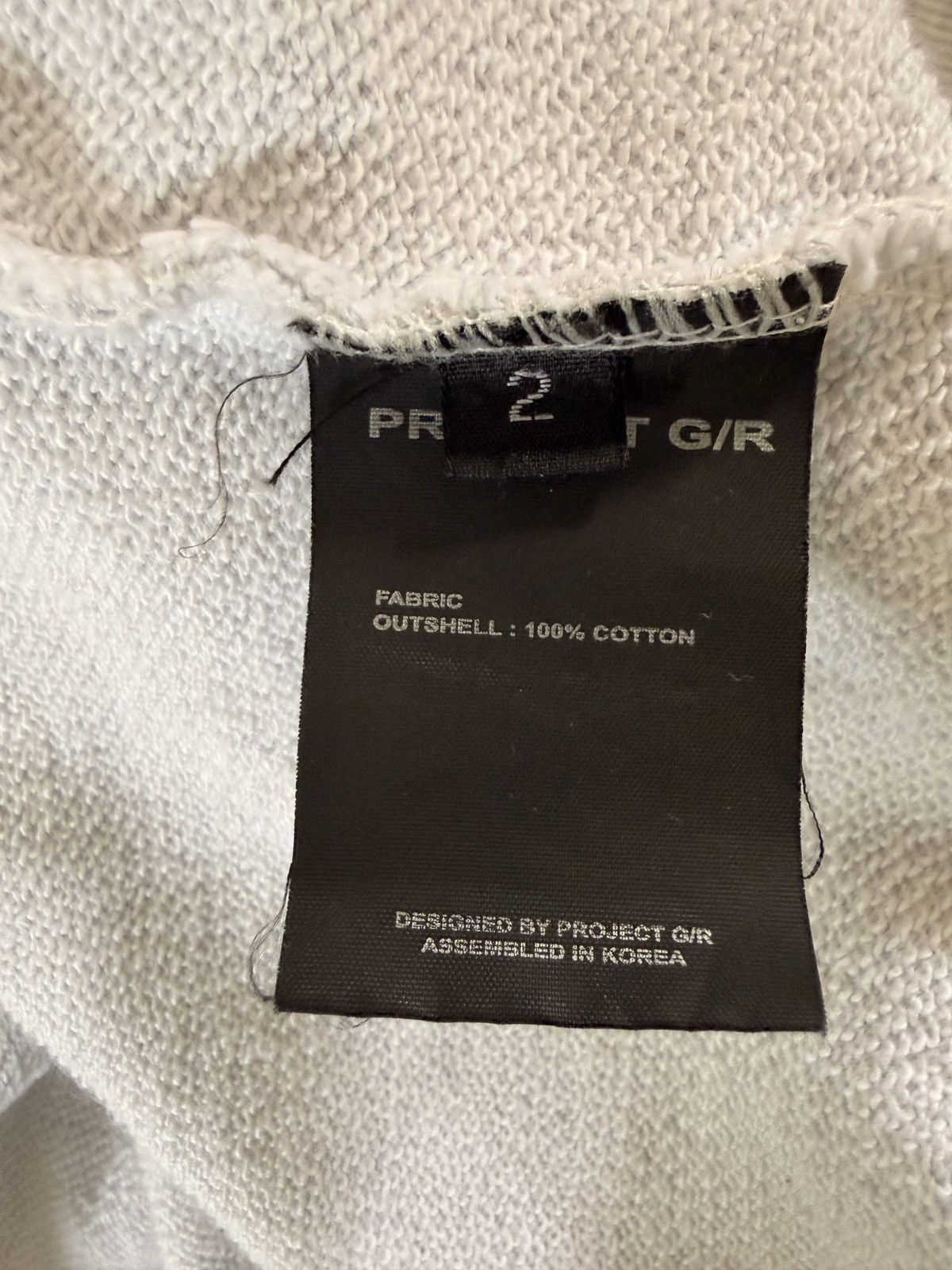 PROJECT G/R Project G/R NYC Exclusive 1/50 zip hoodie Size US M / EU 48-50 / 2 - 7 Thumbnail