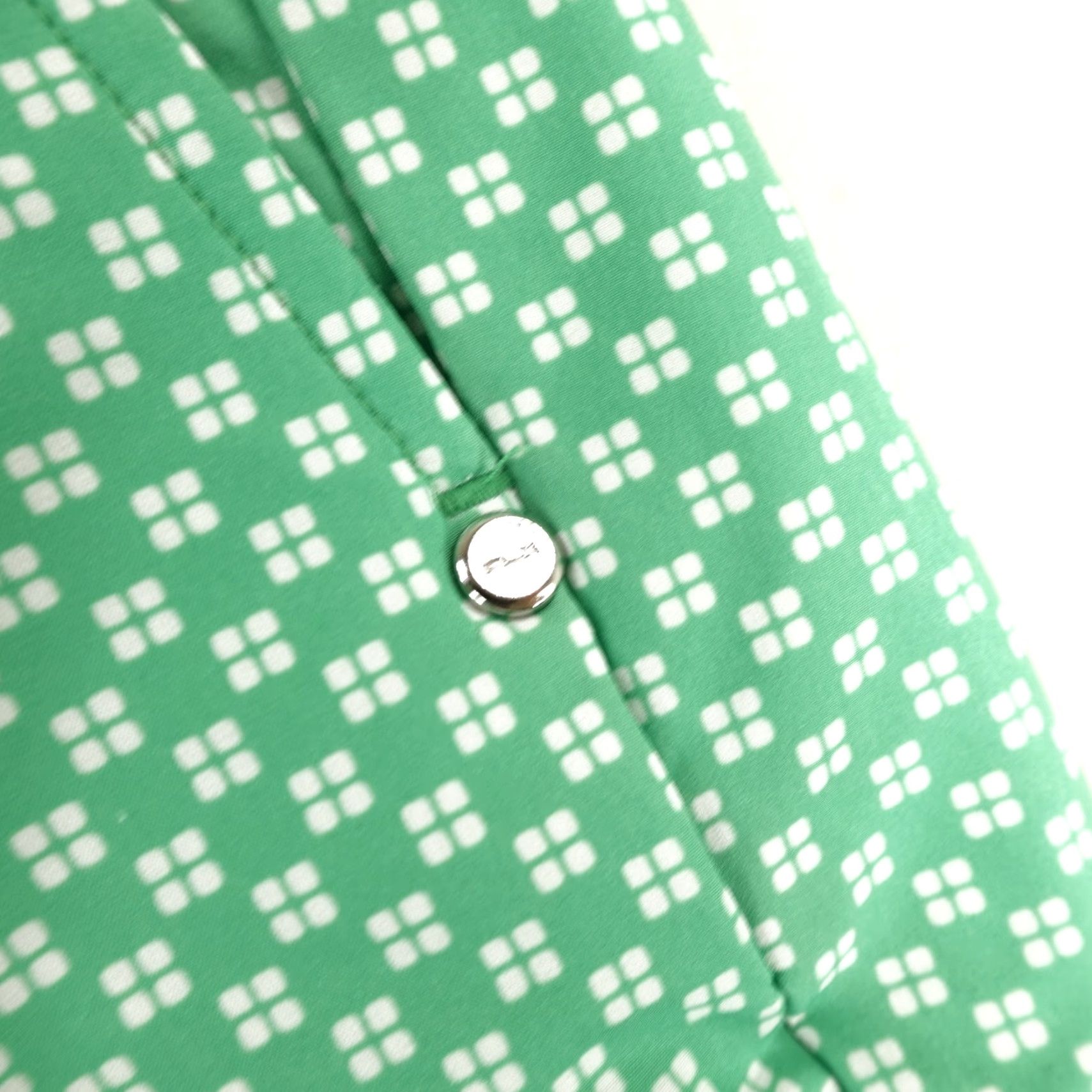 RLX Ralph Lauren RLX Ralph Lauren Shorts Mens 34 Geometric Chino 9" Inseam Green Tailored Fit Casual Stretch Pocketed RLX Golf Brand Mens Size US 32 / EU 48 - 3 Thumbnail