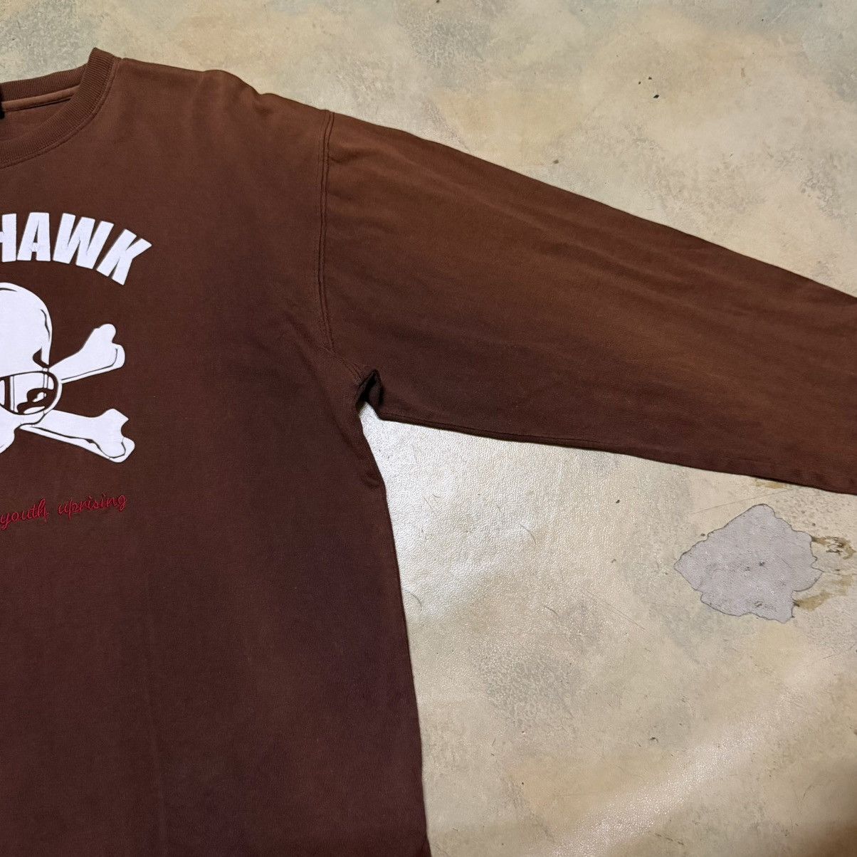 Tony Hawk Vintage Tony Hawk Big Logo Long Sleeve Sun Faded T Shirt Size US L / EU 52-54 / 3 - 8 Thumbnail