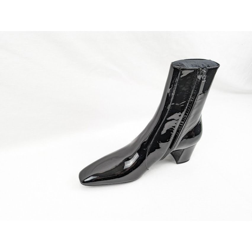 Saint Laurent Paris o1rshd1 Q:2 / XIV Zipped Boots in Nero Size US 9 / EU 42 - 8 Thumbnail