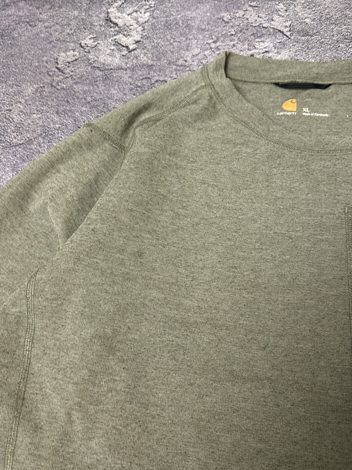 Carhartt Carhartt Force Tecnology Light Pocket Sweatshirt Olive Green Size US XL / EU 56 / 4 - 10 Thumbnail