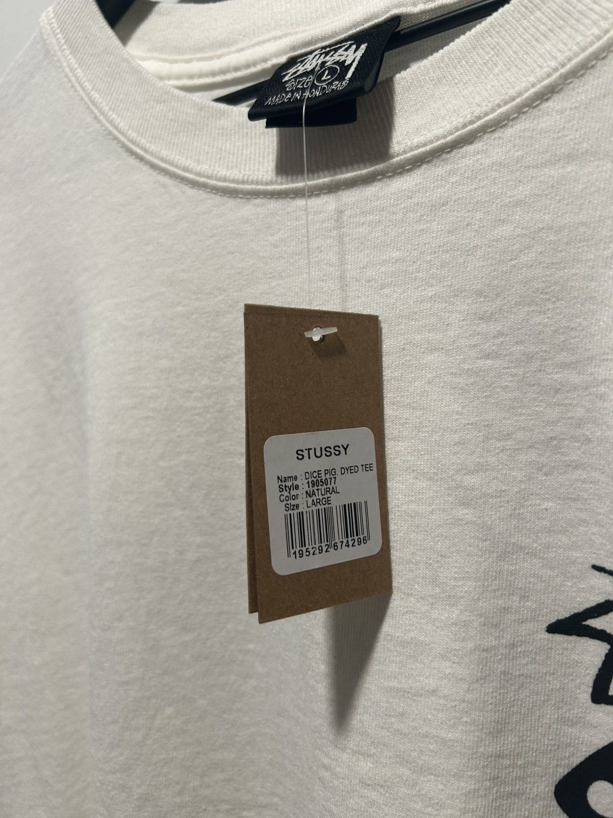 Stussy Stussy Dice Logo Dyed Pigment Tee Size US L / EU 52-54 / 3 - 7 Thumbnail