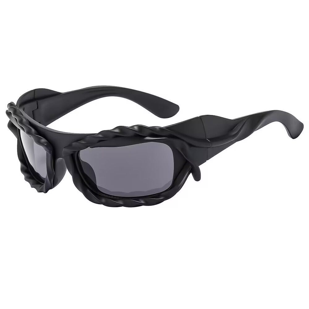 Electric Visual Punk Street ins style custom avant-garde sunglasses Size ONE SIZE - 6 Thumbnail
