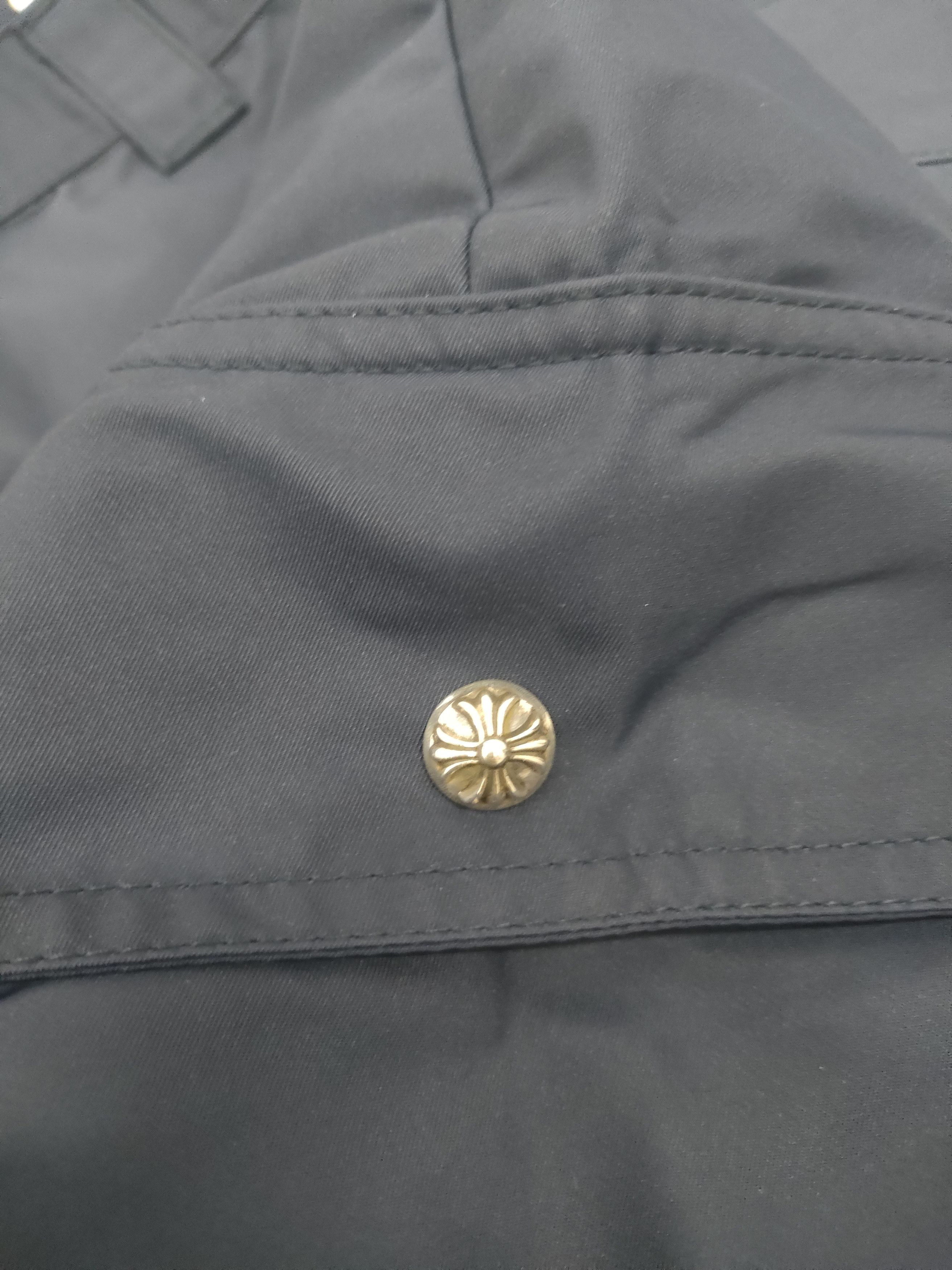 Chrome Hearts Chrome Hearts Yellow Cross Nylon Navy Utility Skirt Size 28" / US 6 / IT 42 - 5 Thumbnail
