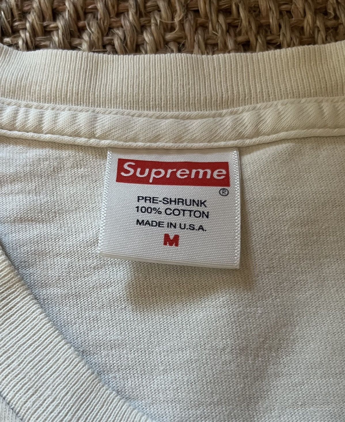 Supreme Supreme Chair Tee Size US M / EU 48-50 / 2 - 3 Thumbnail