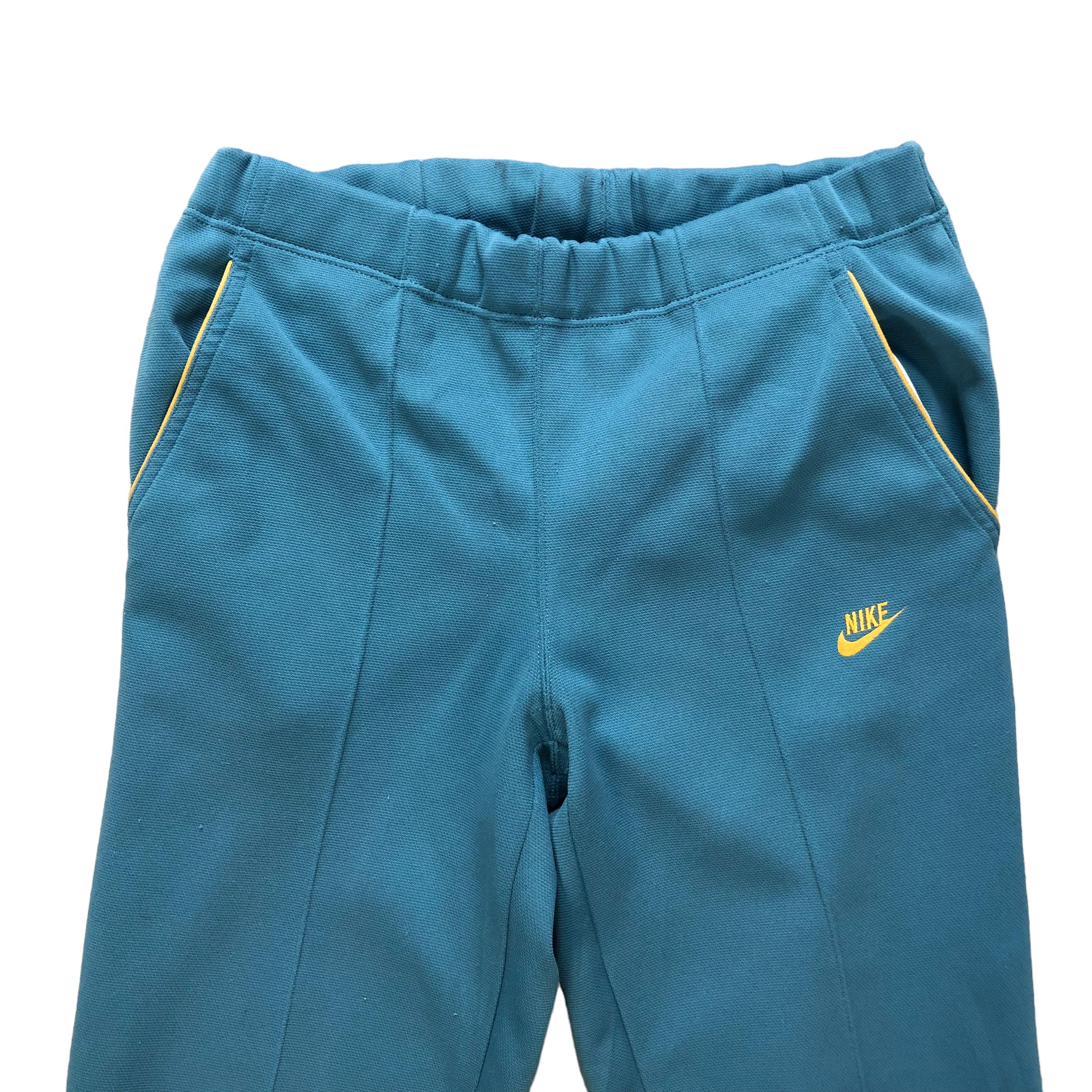 Nike VINTAGE 80's NIKE JOGGERS / SWEATPANTS #7297-126 Size US 34 / EU 50 - 2 Thumbnail