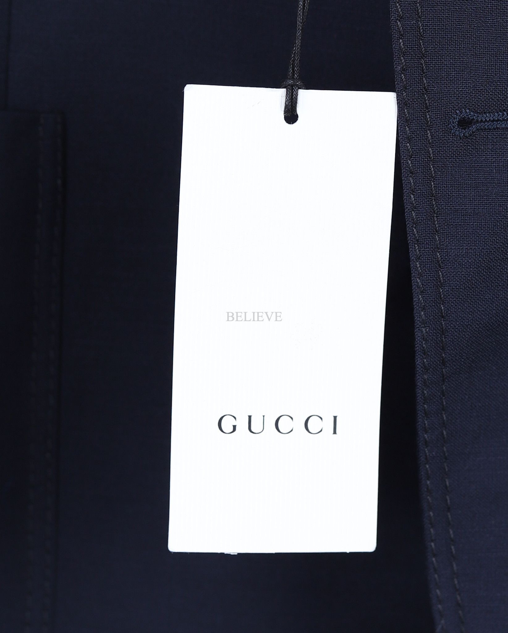 Gucci GUCCI JACKET BLAZER NAVY RUNWAY 370 Size US M / EU 48-50 / 2 - 6 Thumbnail