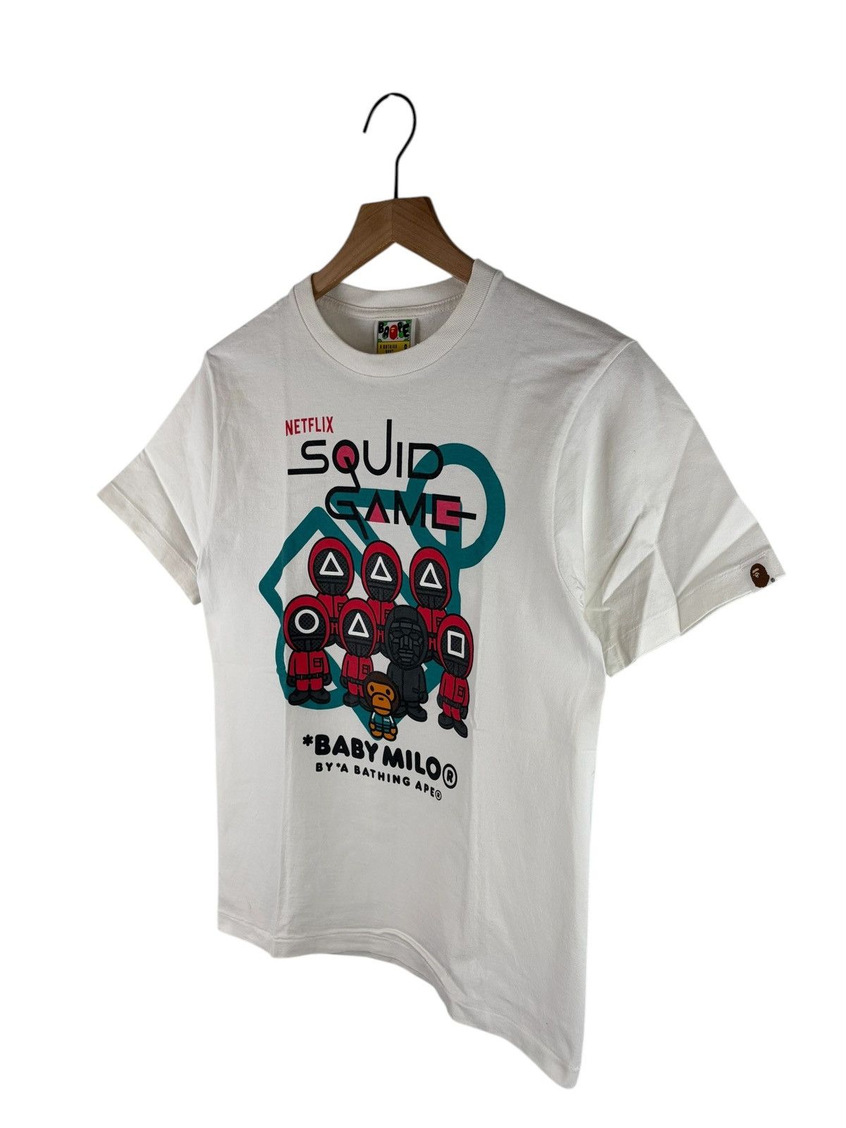 Bape Bape x Squid Game Collaboration Tee Size US S / EU 44-46 / 1 - 2 Thumbnail