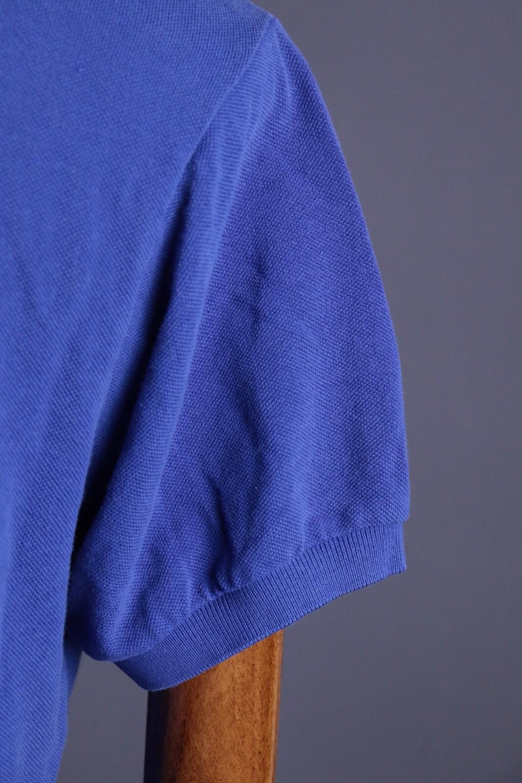 Lacoste Lacoste Blue Regular Pocket Polo Shirt Size 5 / L Size US L / EU 52-54 / 3 - 12 Thumbnail