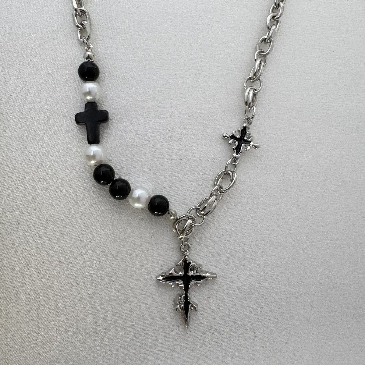 Other Cross Pendant Necklace for Men Women,Hip Hop Unisex Style Size ONE SIZE - 1 Thumbnail