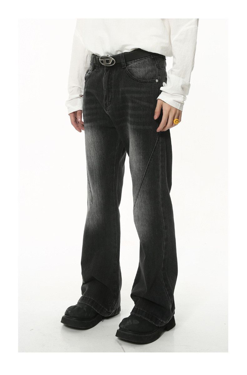 Japanese Brand × Jean Japanese retro slim-fit straight-leg flared jeans Size US 32 / EU 48 - 2 Thumbnail