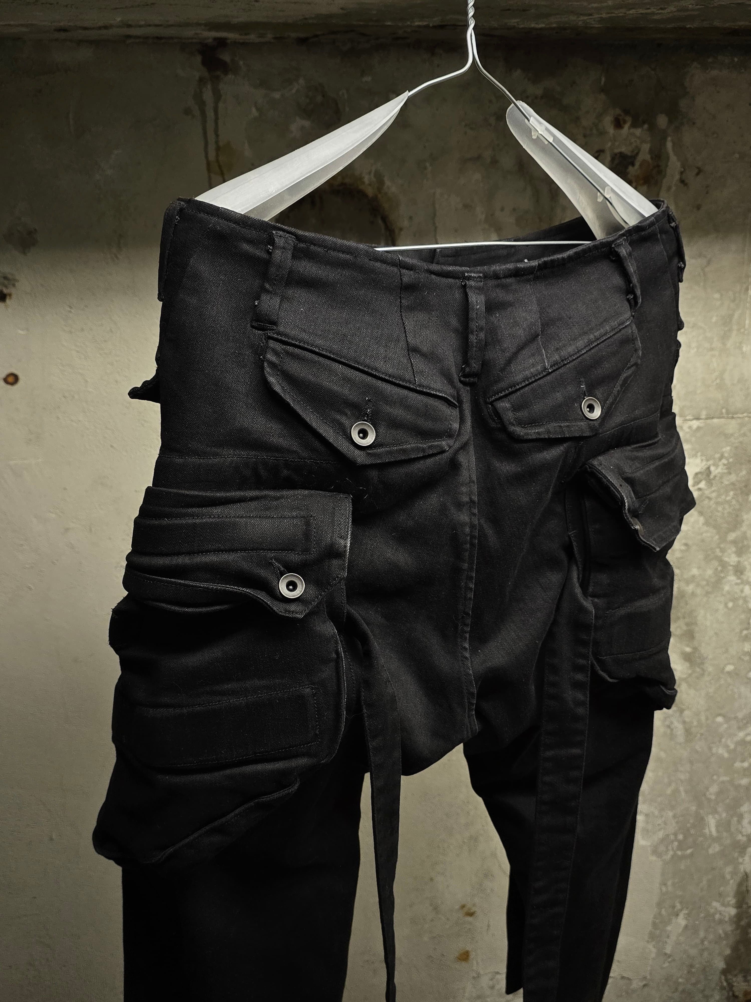 Julius Julius_7 SS21 "_PERMANENT" Gas-Mask Cargo Slim Fit Denim Size US 26 / EU 42 - 6 Thumbnail