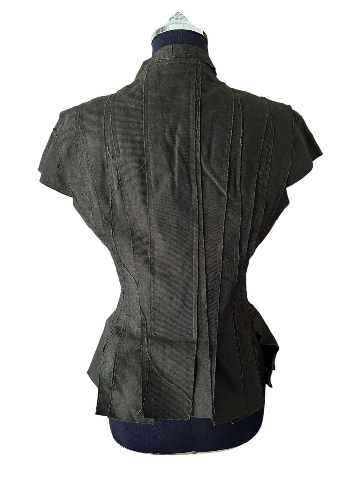 Issey Miyake S/S 02 Fabric Strip Top Size M / US 6-8 / IT 42-44 - 2 Thumbnail