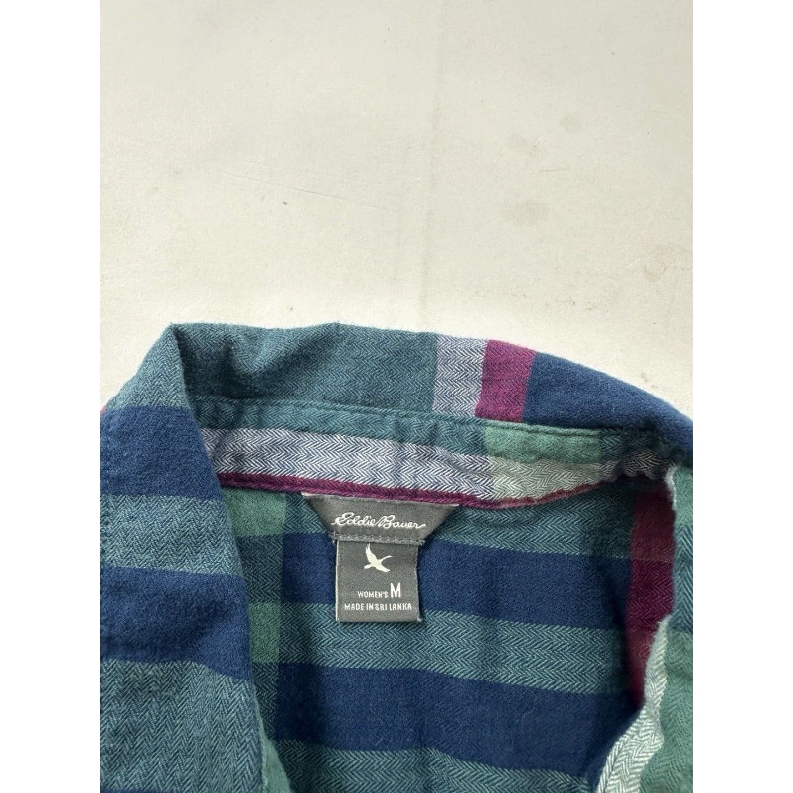 Eddie Bauer Eddie Bauer Plaid Button Up Shirt Womens Medium Multicolor Long Sleeve Size M / US 6-8 / IT 42-44 - 3 Thumbnail