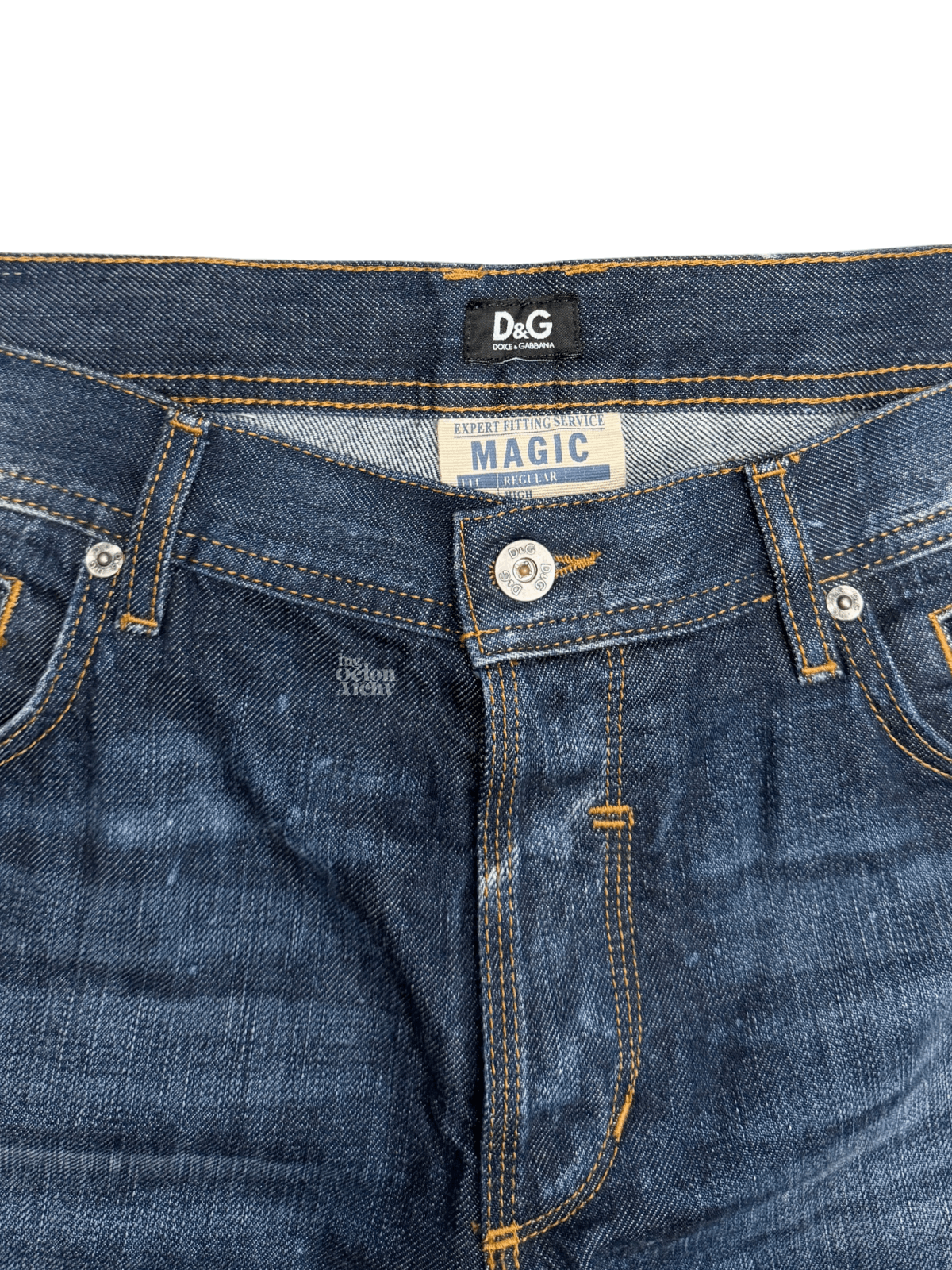 Dolce & Gabbana Vintage 90's/Y2K Dolce & Gabanna Indigo Wash Denim Jeans Size US 38 / EU 54 - 3 Thumbnail
