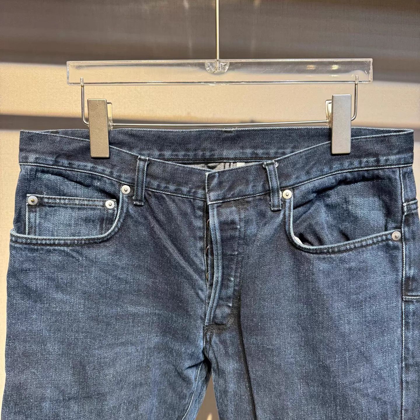 Dior Dior Washed Blue Jeans 31 (Deadstock) Size US 31 - 3 Thumbnail