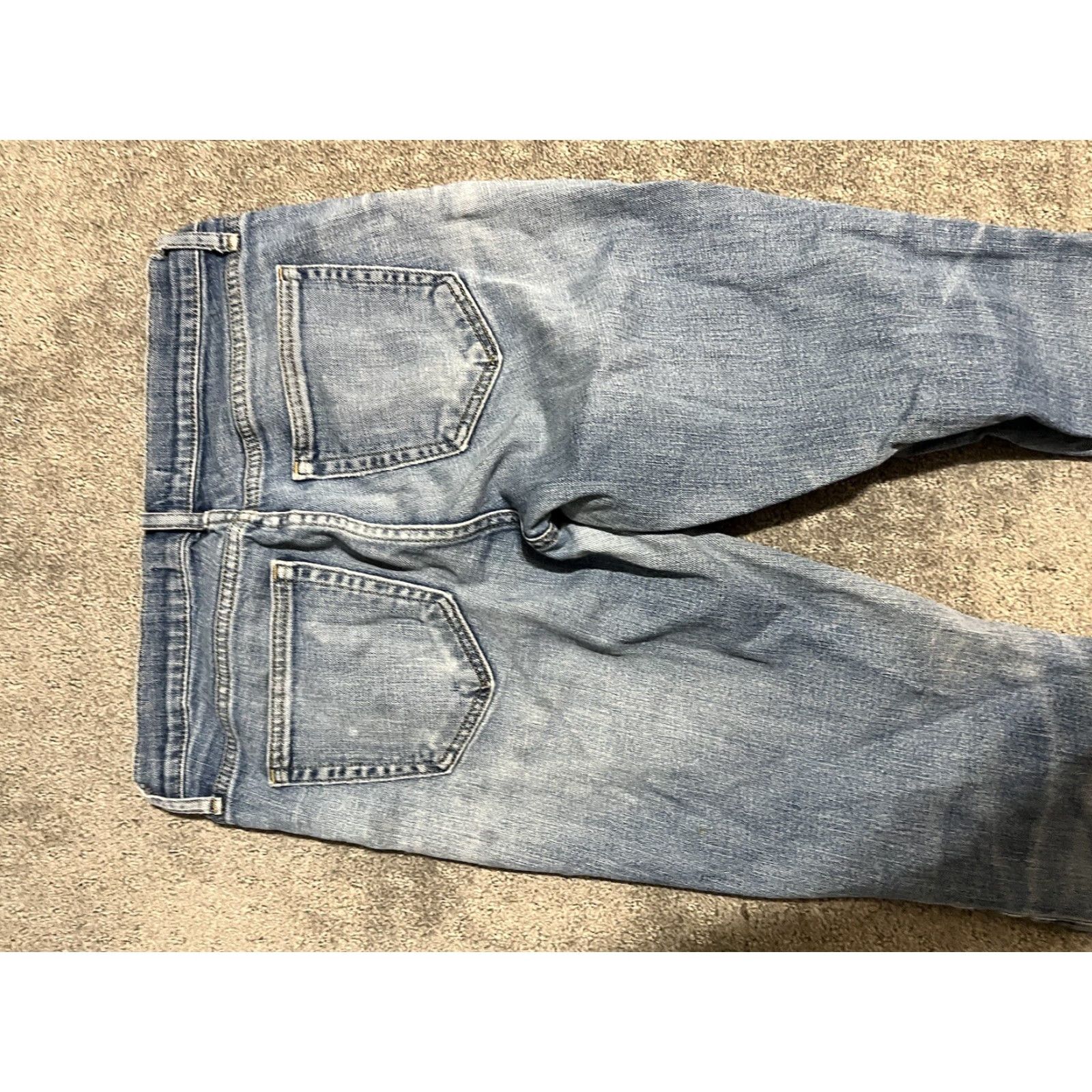 Gap Gap 1969 Jeans Women's 28S Blue Med Wash Real Straight Leg Jeans Size 28" / US 6 / IT 42 - 5 Thumbnail